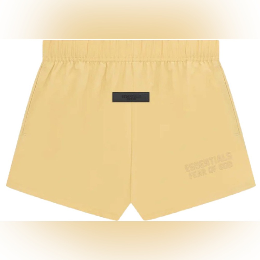Fear of God Essentials Running Nylon Short | Light Tuscan
